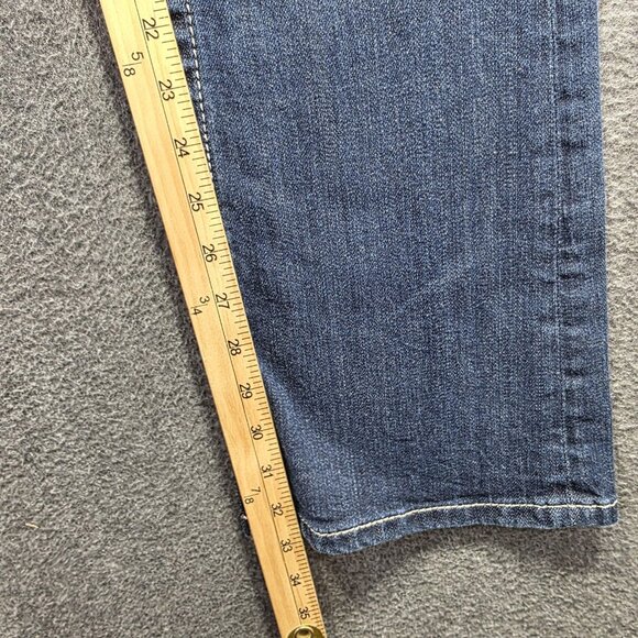 Miss Me Jeans Womens 27 Blue Bootcut JS5014B61 Embellished Flap Pockets Denim - Picture 9 of 11